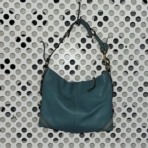 Authentic blue coach bag